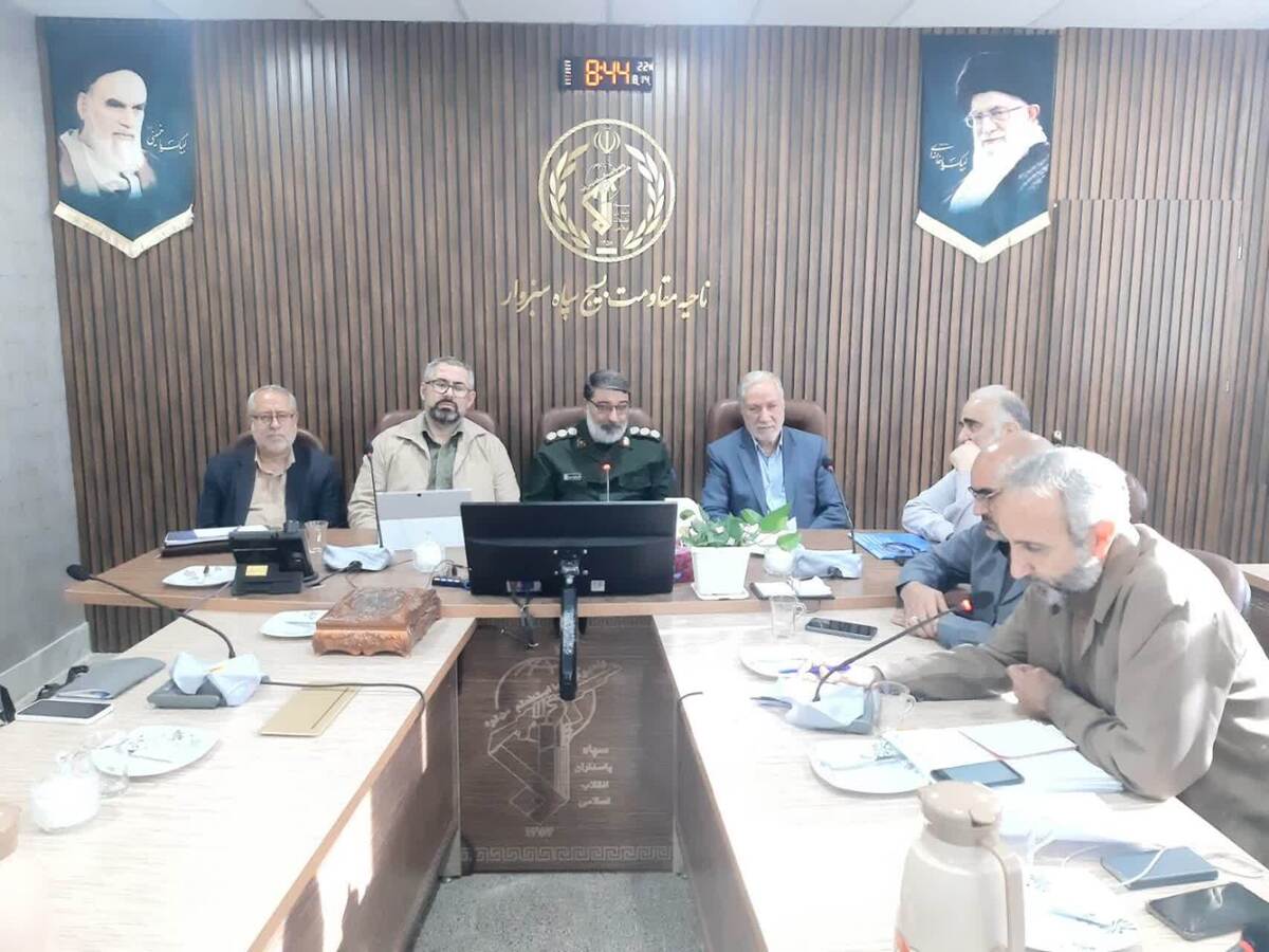 برگزاری جلسه فصلی مسئولین ستادهای توسعه و بازسازی عتبات عالیات خراسان رضوی محور  شهید شوشتری